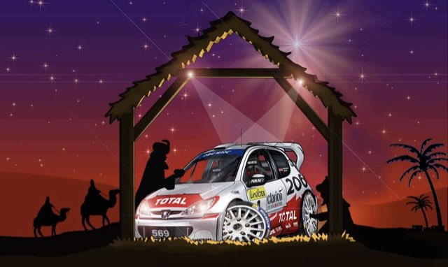 Merry Christmas rally friends and family! 🎄🚗💨