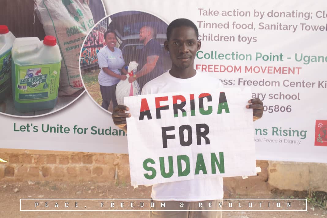 It is absolutely unconscionable and I am heartbroken that these young people, Kasozi and Jason, are spending the night in Police cells simply because they participated in a march in solidarity with Sudan. #FreeJason #FreeKasozi #SudanSolidarityDay