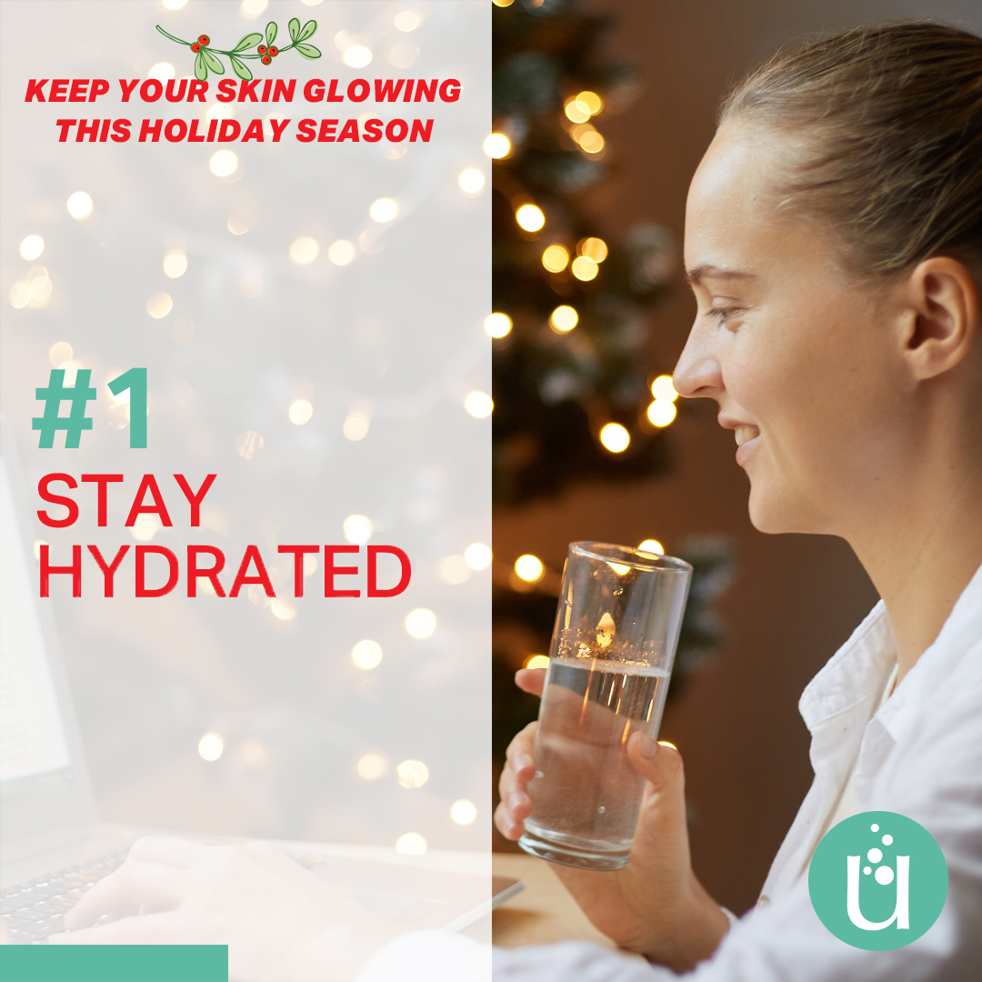 Keep sipping water amidst the festivities to maintain skin hydration. Follow us for more tips this holiday season!

#Dermatology #SkinCare #natureandscience #scienceandnature #KureLab