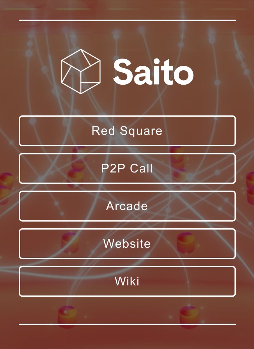 I’m excited to see how the $Saito app suite will look like in a year or two from now.
The future is being built in front of our eyes.

- Next big milestone -> #Web3 Crypto integration.

Hard work pays off ! 📈

People are sleeping on <a href="/SaitoOfficial/">Saito Network 🟥</a> but for how long ? ⏳🔜🔥