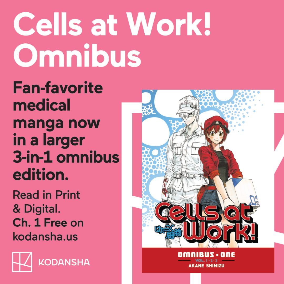 Cells at Work! Manga Omnibus Volume 2