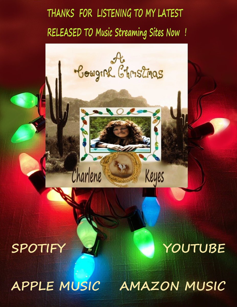 Here Come the Holidays &amp; Hi All!  Just Released on Megalith Nashville for All the Cowgirls out There!  On Your Favorite Music Streaming Sites!  #Iwantapaintedpony