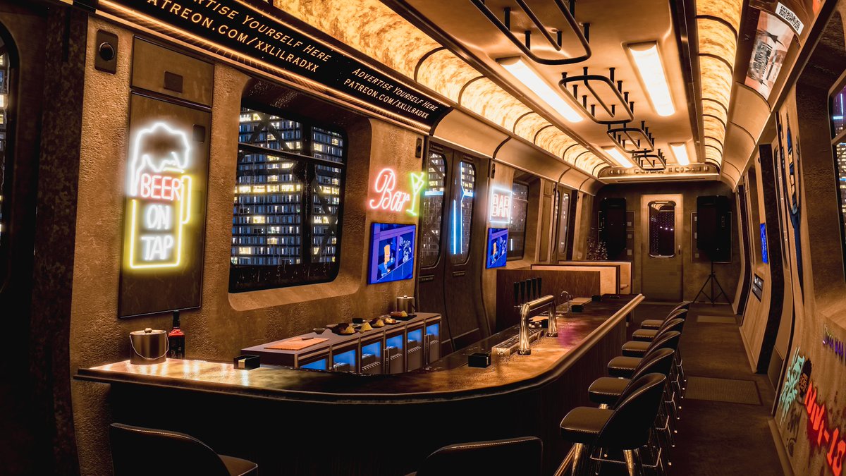 Neomance's tweet image. All Aboard The Golden Night Express
ゴールデンナイトエクスプレス列車に乗車

World : Tokyo Night Ride
Author : xxlilradxx

World URL :
vrchat.com/home/world/wrl…

#VRChat #VRC #VRChat_world紹介
#VirtualPhotography #Neo写真