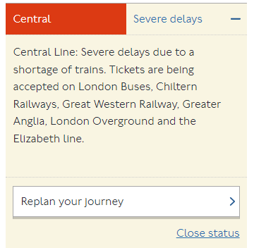 We're jumping onto whatever the hell the #FortniteBigBang is and we're doing a Big Bang the Central line. 

Severe delays, part suspended, we've got it all.