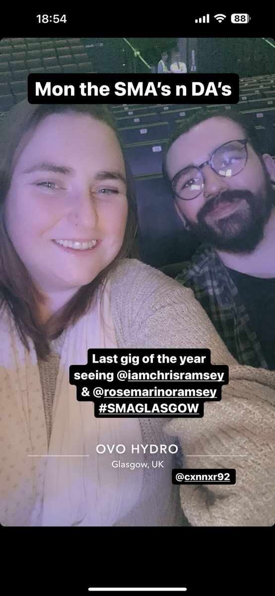 colexo12's tweet photo. Ready for @IAmChrisRamsey &amp; @4pmWineTimeBaby 🙌🏻🙌🏻 last gig of the year… please no fire alarms tonight #SMAGLASGOW https://t.co/EqC2NNy3M0