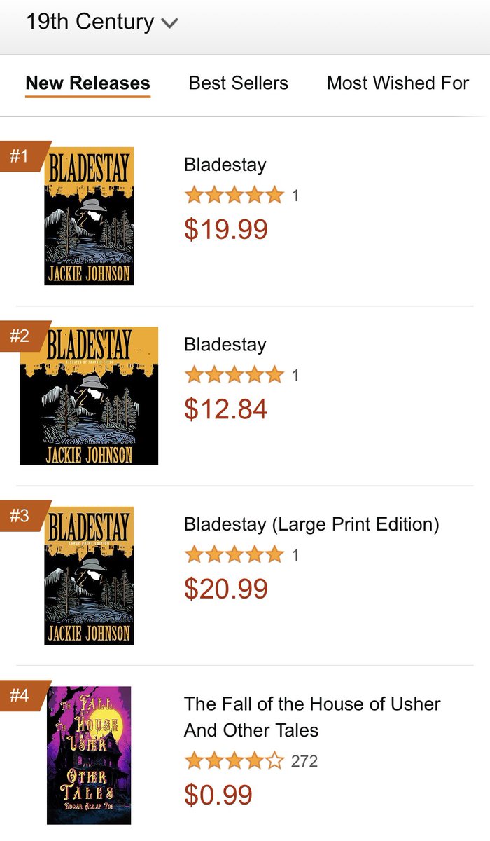 Y’all are absolutely incredible. Thank you for continuing to make BLADESTAY hold the top 3 spots on Amazon in 19th century fiction 🥹🫶
#itwdebuts #2023debuts