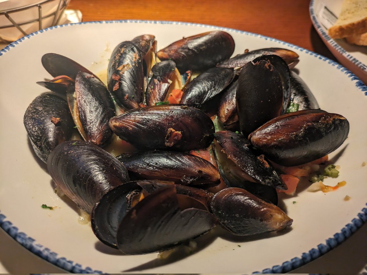 AshesTerrible's tweet image. I'm the birthday rooster! My partner took me out for crab and mussels last night! I tried a snow globe sangria and it has edible glitter 🤣 got a new squish and saw a movie! Great start to my bday weekend 🥹♥️ #bday #squishmallow #noms