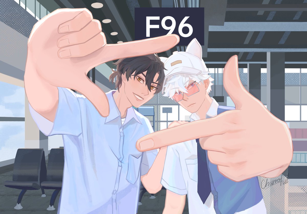 Churroful's tweet photo. Cheng XiaoShi and Lu Guang at the airport! ๐๐ฌ
#LinkClick #LinkClickS2 #ChengXiaoShi #LuGuang #shiguangdailiren #ๆถๅ
ไปฃ็ไบบ https://t.co/Jud8SgJABQ