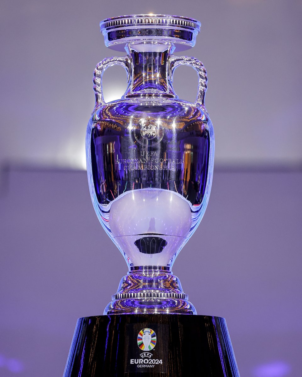 UEFAEURO's tweet photo. Who's winning this next summer? 🏆

#EURO2024 https://t.co/yJ0NMWfmq1