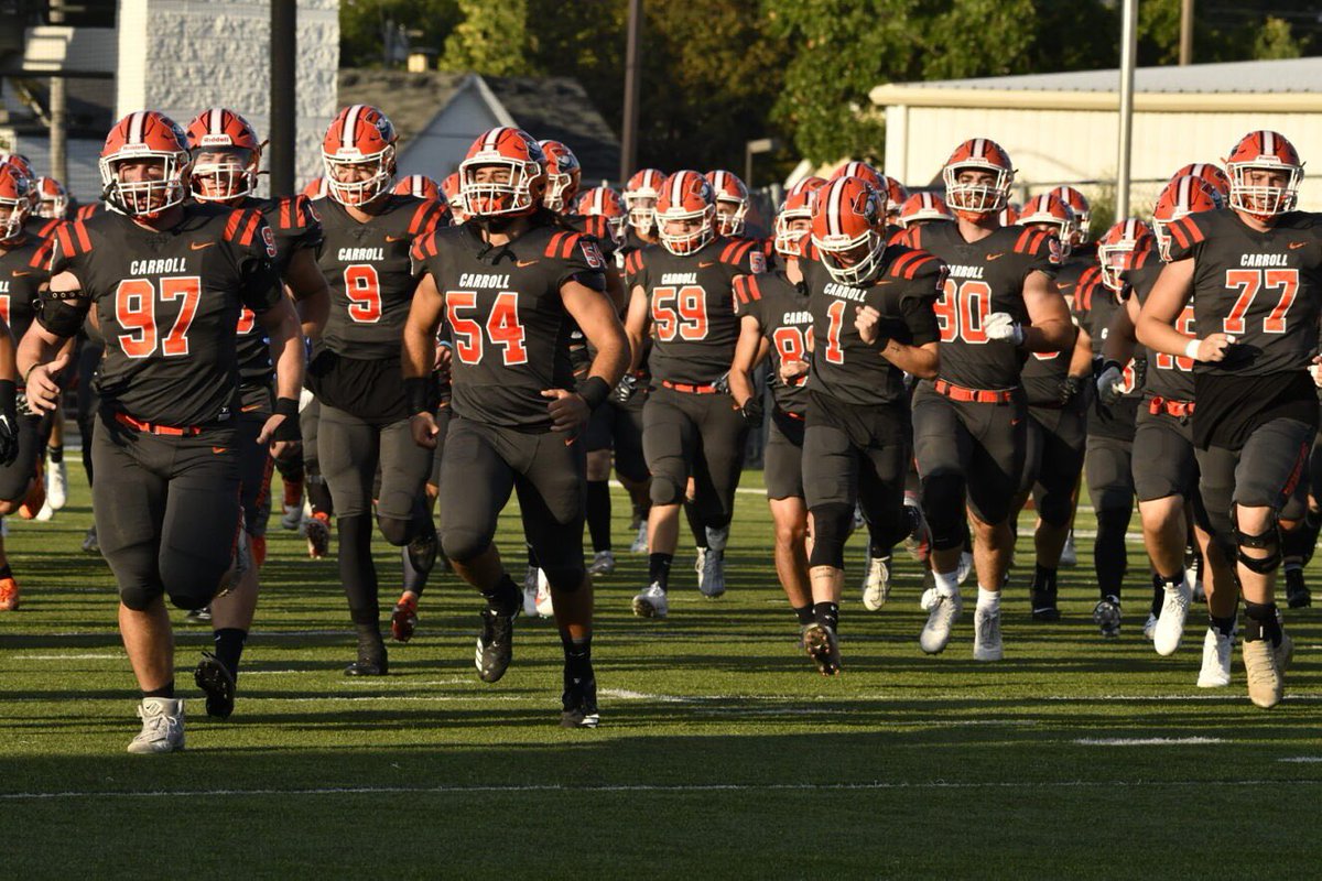 AGTG,after a great official visit, i’m blessed to receive an offer from <a href="/piofootball/">Carroll U Football</a> !

<a href="/OLCoach_Ack/">Coach Ken Ackerman</a> <a href="/CoachHolleyCU/">Garren Holley</a> 
<a href="/AMalopsy/">Anthony Malopsy</a> <a href="/BWOly34/">Oly</a> <a href="/OakForestFootb1/">Oak Forest Football</a>