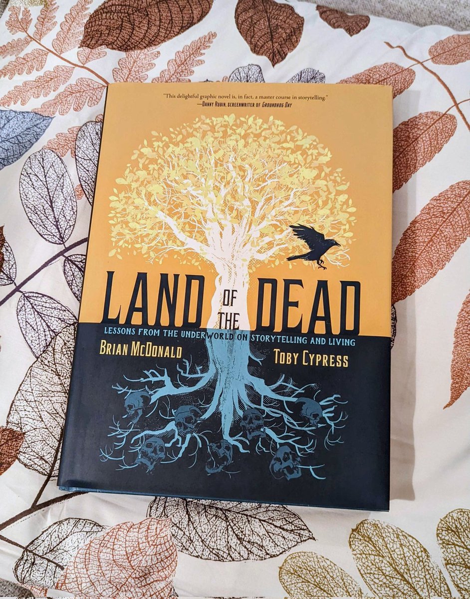 👍🏼 Land of the Dead: Lessons from the Underworld on Storytelling and Living by Brian McDonald &amp; Toby Cypress

Graphic novel that depicts the importance of the underworld, katabasis, and macabre symbolism in storytelling and life.