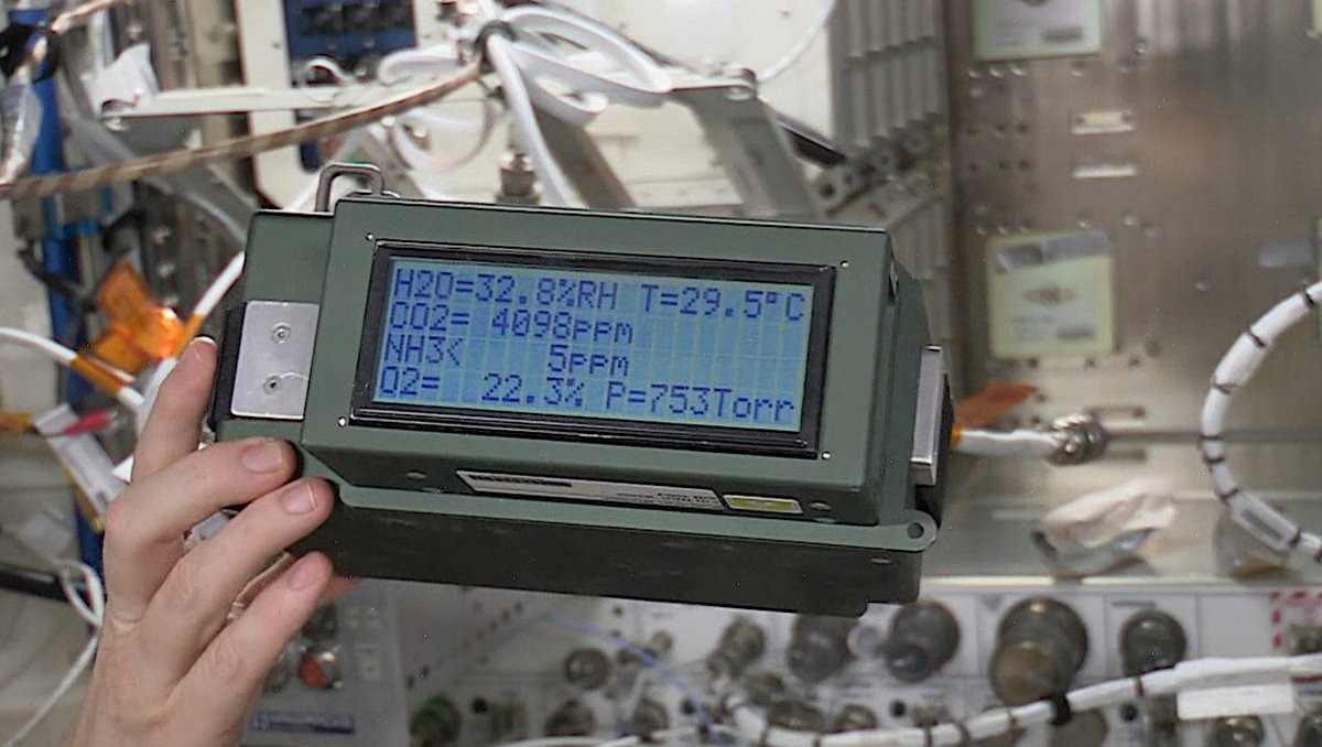 Seeking the Tricorder: Evolution of the NASA Anomaly Gas Analyzer
astrobiology.com/2023/10/tricor…  #astrobiology #tricorder  #ISS #spacestation
