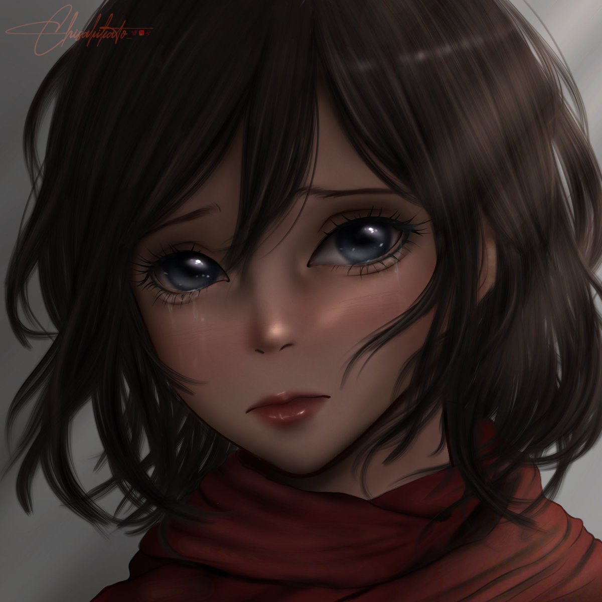 chisakikato_'s tweet photo. MIKASA ACKERMAN 

#art #MikasaAckerman #aot #aotfanart #anime #animegirl #ArtistOnTwitter #procreateart #artmoots https://t.co/Ix3fPMMNG9