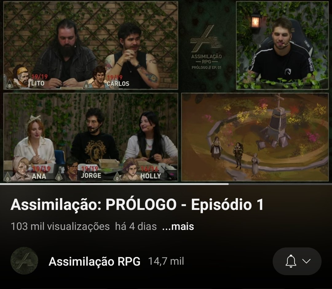 Batemos 100 mil visualizações no Youtube no nosso primeiro episódio Muito obrigado gente!!!