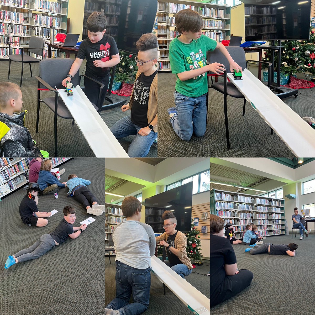 Some photos from our most recent two library visits with Kate @LandACounty … We LOVE library days! 📚
