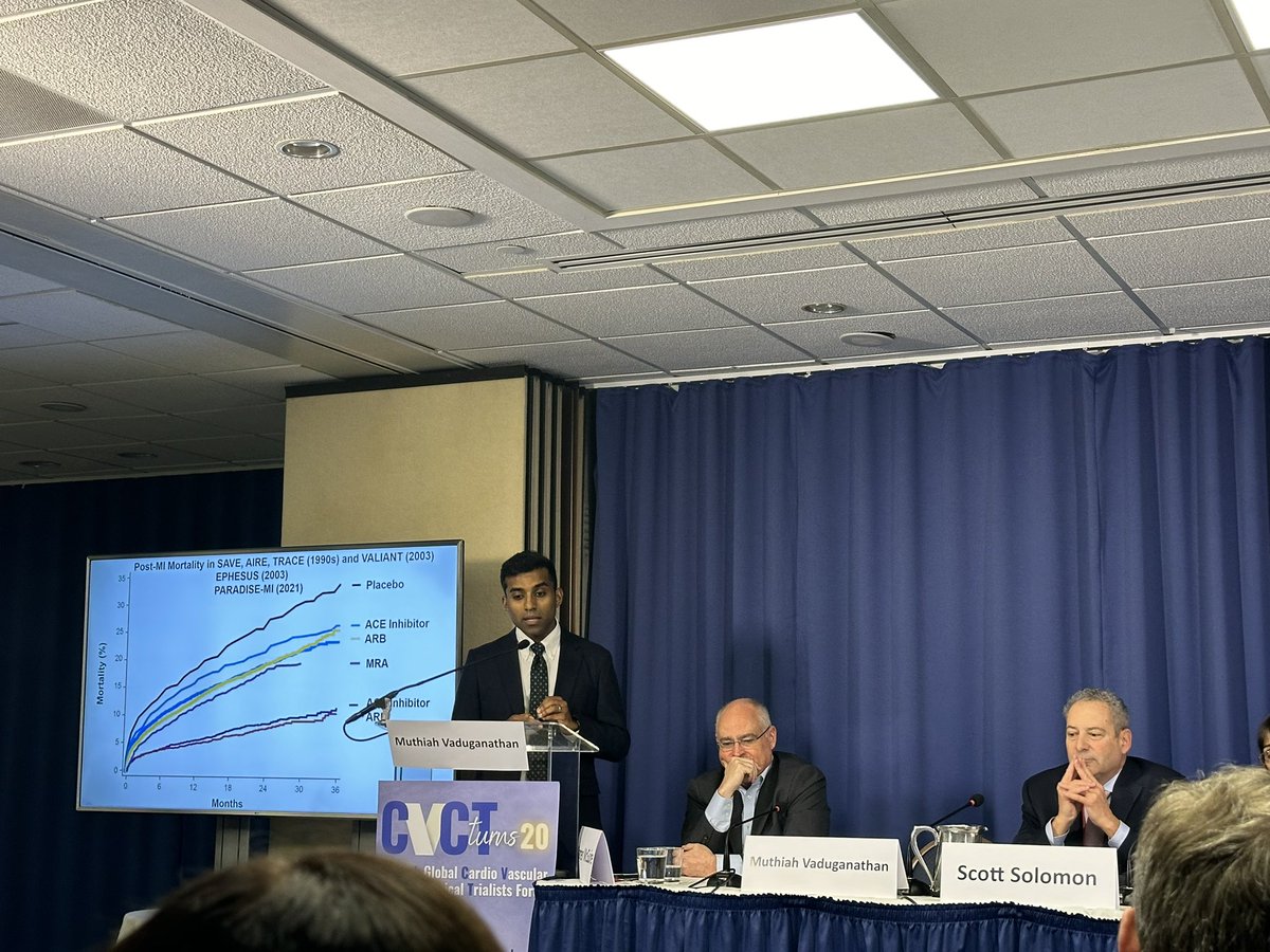 SGLT2 inhibitor Therapy Post-MI / Deep dive in DAPA-MI & EMPACT-MI ⭐️Fantastic session &speakers #CVCT2023 @scottdsolomon @mvaduganathan @BiykemB @CVCTForum