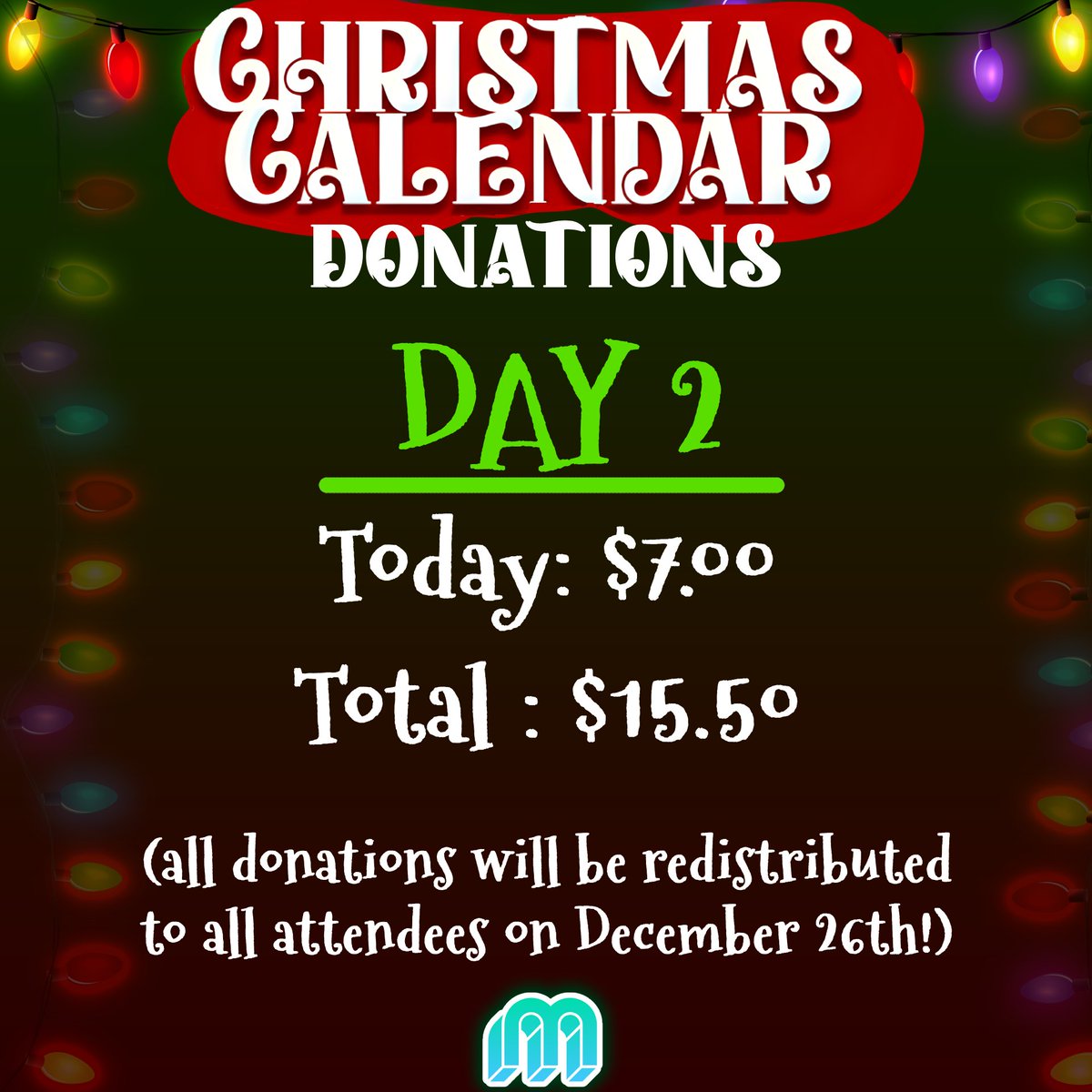 WoaxeAndMucaro's tweet photo. Day 2 of our Christmas Calendar! We go through 5 questions on Christmas pop-culture. All donations get put in the "Christmas Pot", to be redistributed equally to all who attended, on December 26th! Join
@MoarPlatform
to have a holly jolly season!!! 😍📷❄ https://t.co/KjGGN9WlFa