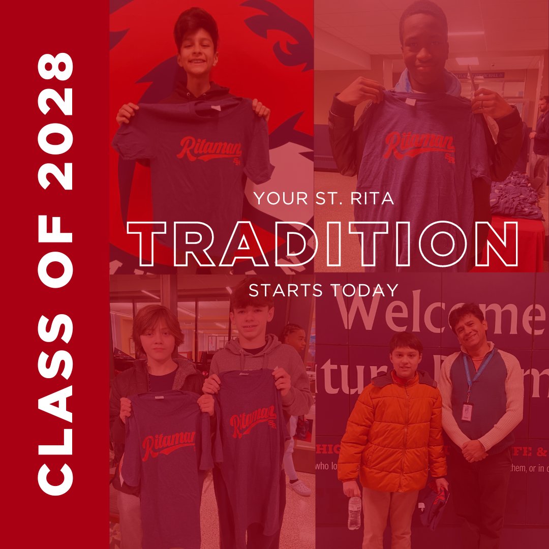 StRitaHS's tweet image. THANK YOU to all of the 8th graders who tested on 77th &amp;amp; Western this morning. We are proud that the Class of 2028 marks our largest test in 5 years. What a strong class of Ritamen! 

Class of 2029 — you’re up next! Watch out for communication from SR.

#StRita #StRitaofCascia