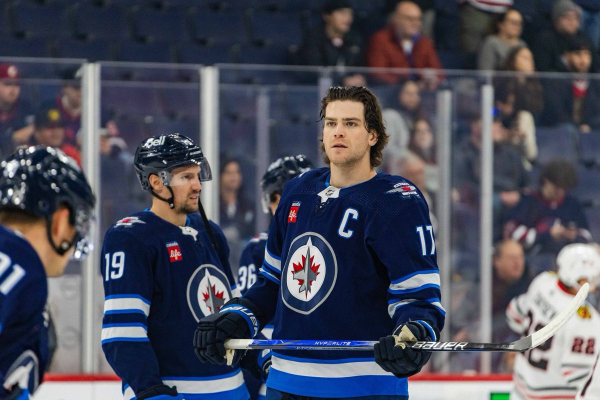 NHLJets's tweet image. Captain Flow 🥬