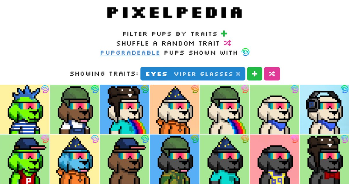 🚨Pixel Pup Secondary Market 🚨

If you want to buy a Pixel Pup with a Pupgrade, make sure you check our website 1st and then <a href="/nftexplorerapp/">NFT Explorer</a>!

We created a “Pupgrade available” trait. If marked “Yes”, that means you can still upgrade it. 

pixel.pyreneespack.com