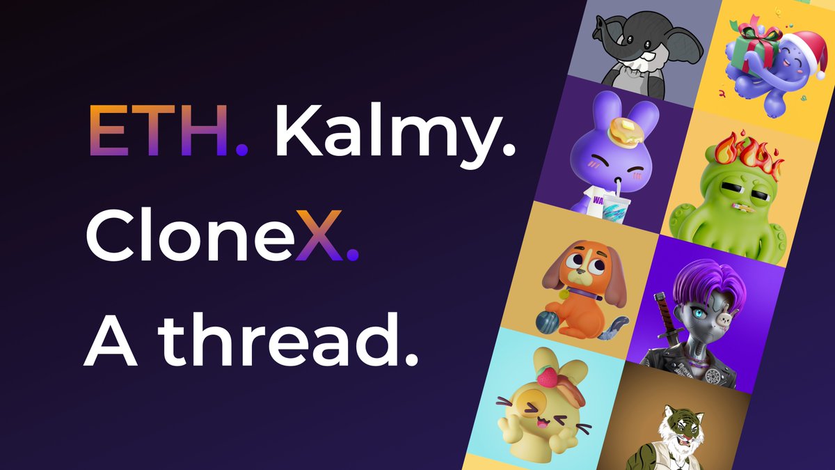 ⚠️ Urgent: after 2+ years of development, Kalmy App Beta to be deployed on <a href="/ethereum/">Ethereum</a> coming Monday (December 4).

NFT Wars 1st participant: <a href="/RTFKT/">RTFKT</a> 

DeFi Wars first LP: $KALM - $ETH

A thread 🧵