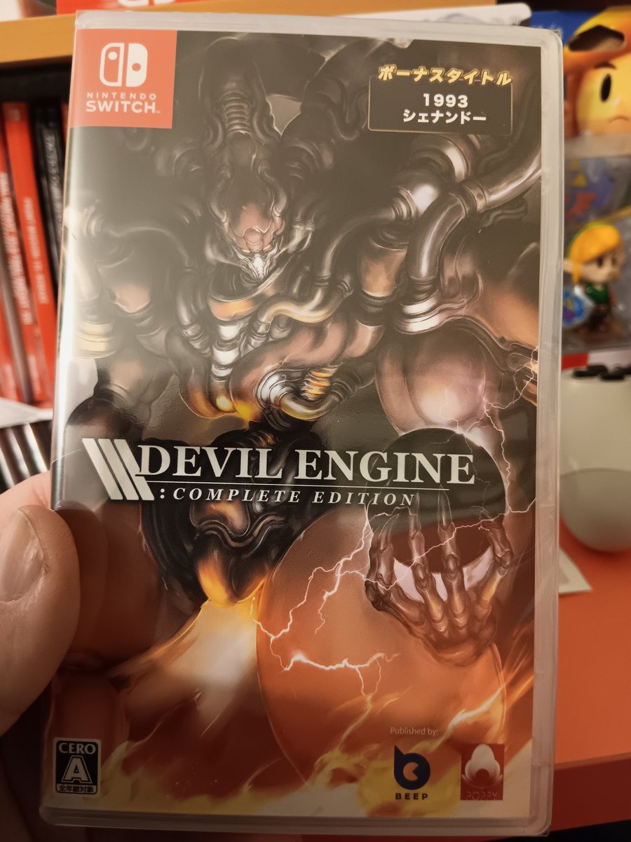 palomarzx's tweet photo. Pues recien llegado
Pedido hace meses en play asia
Devil engine para switch
Juego qu le eche unas 5h en mi anterior perfil
En algun momento retomatemos
#switch
#devilengine https://t.co/UOIl9FaBXl