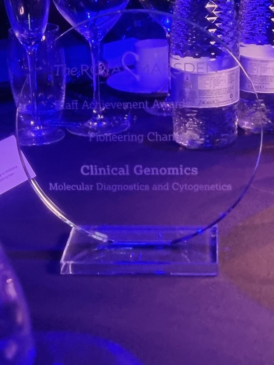 TosinTweets's tweet photo. Congratulations to my incredible colleagues @royalmarsdenNHS Clinical Genomics! We won the pioneering change award! Whoop whoop😄 @SuzanneMacmahon @generoom https://t.co/zwetpH7aV5