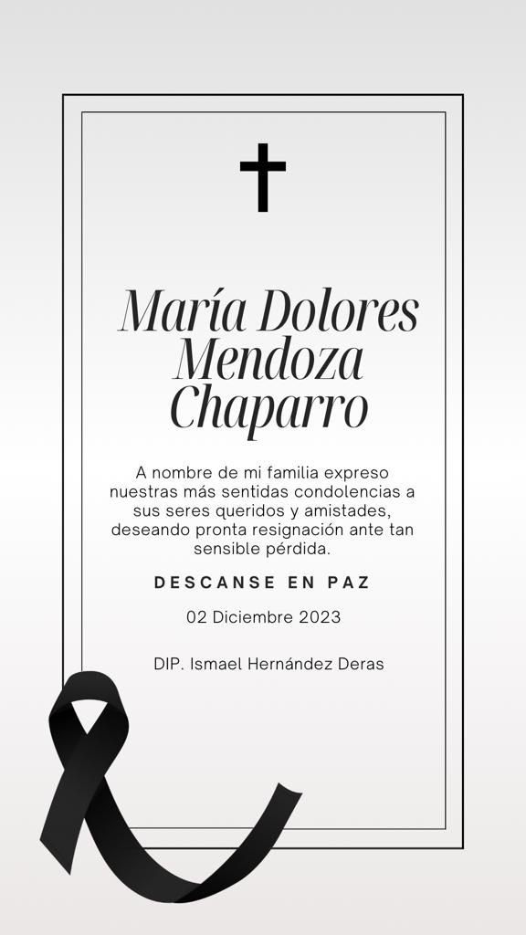 Mi solidaridad, amiga, Rocio Rebollo, por tan sensible pérdida.