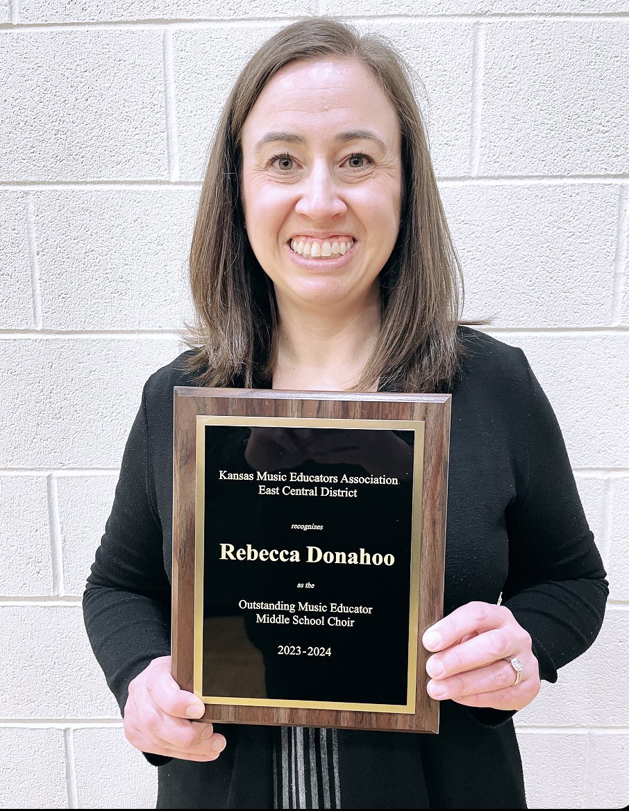 Congratulations Mrs. Donahoo!