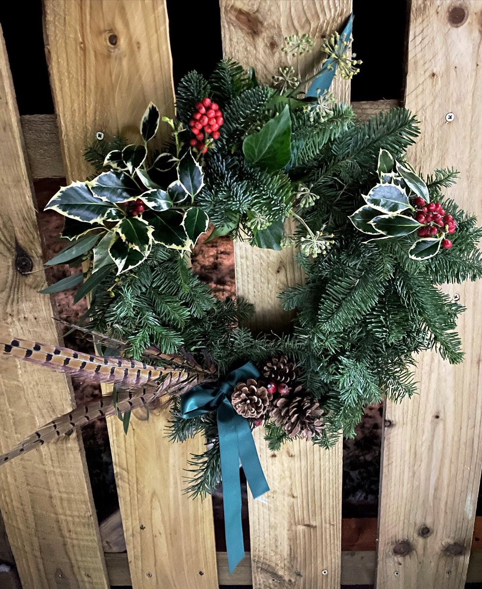 Made a wreath today 🎄♥️ <a href="/Balgove/">Balgove Larder</a>