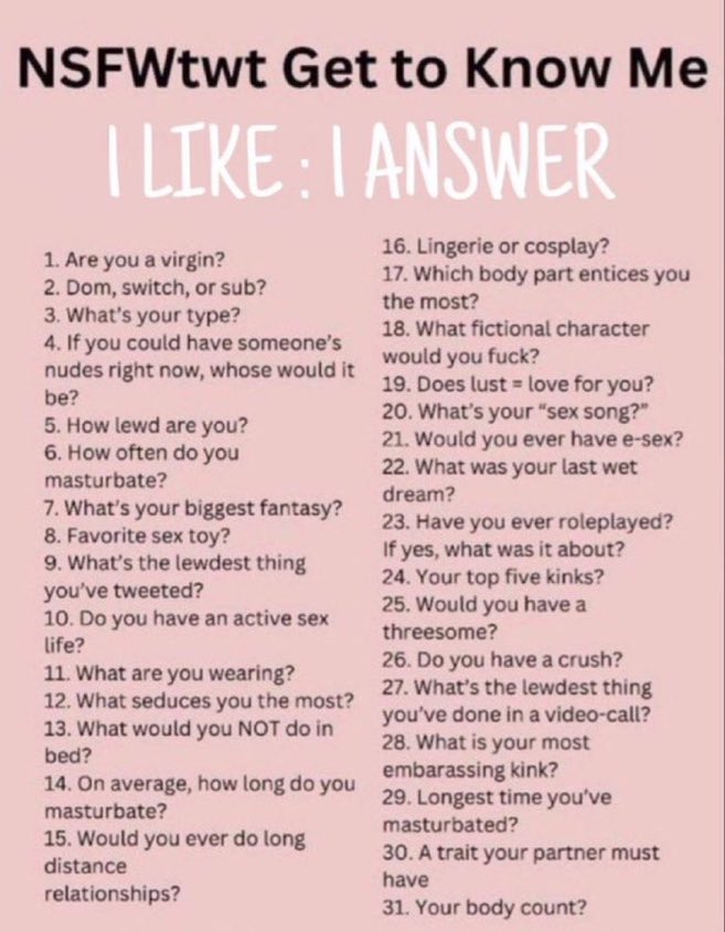 Since the other post is on hold, let's see how many of these we can do

For every RT the writer will answer a question