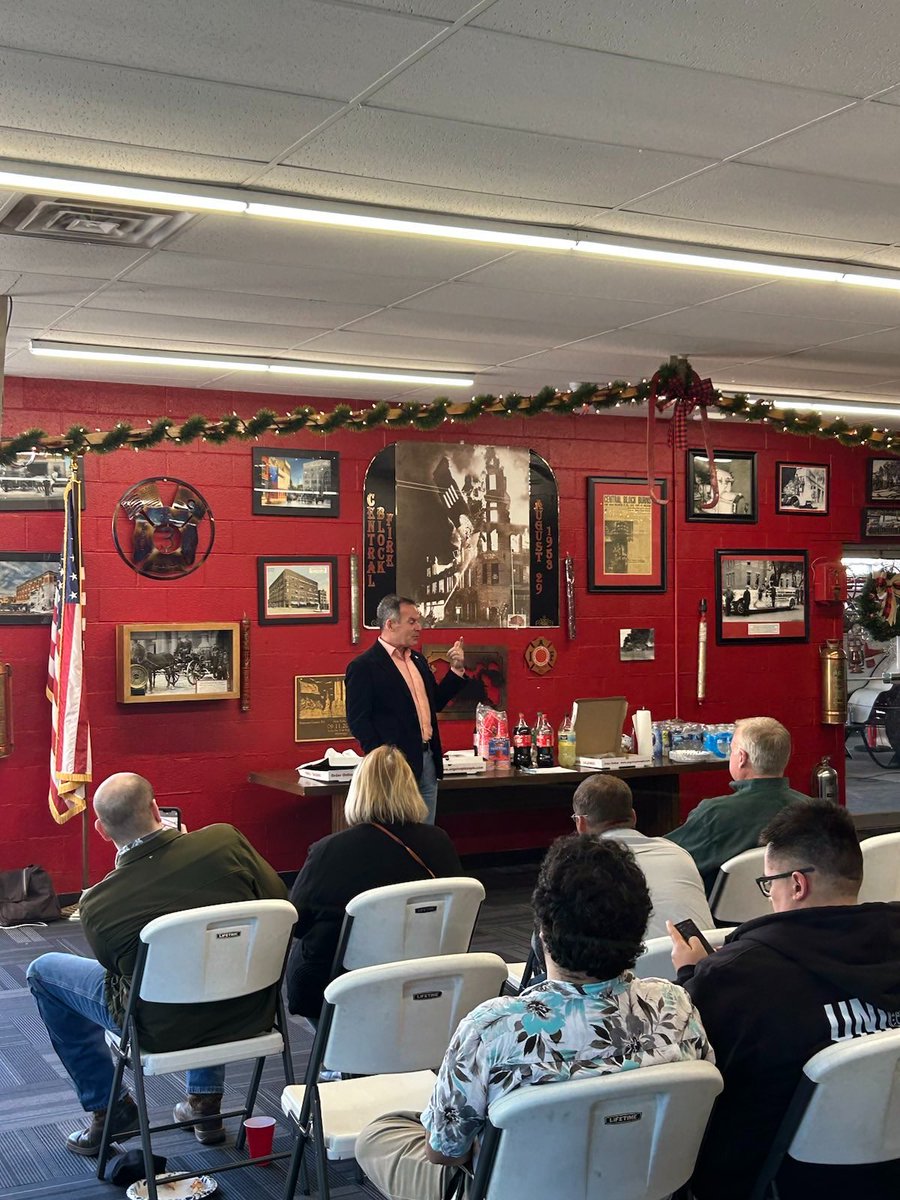 Speaking with Union workers in Pueblo yesterday at the Firefighters Hall was an honor. The front line and manufacturing workers that keep this town, this state, and this country running need a reliable and responsible voice in Congress.