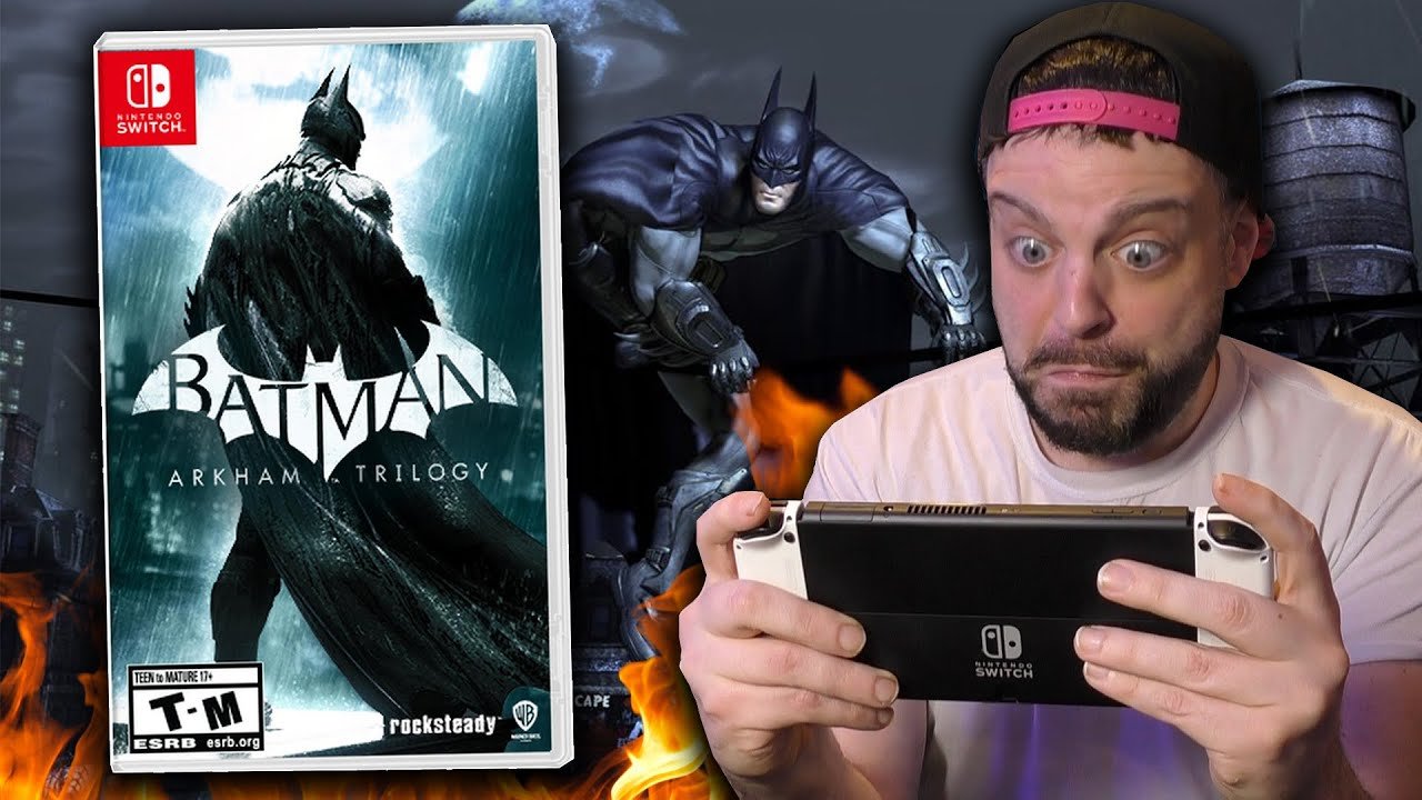 Batman: Arkham Trilogy ganha data de lançamento para Nintendo Switch