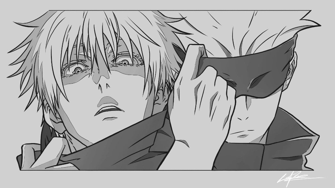 MugenHowl's tweet photo. JJK Gojo design https://t.co/nYvM5cvJEK