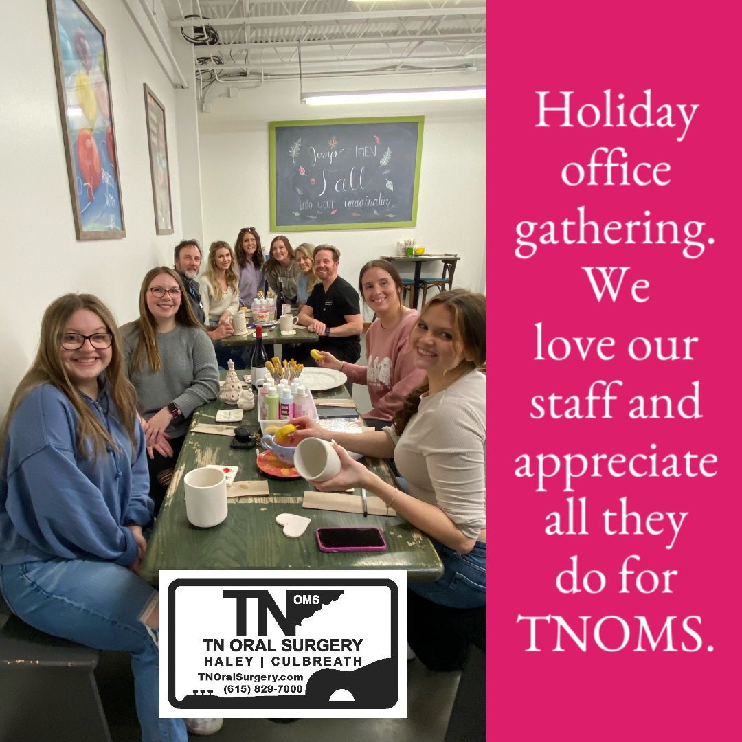 It's the most wonderful time of the year! Time for our #HolidayOfficeGathering! We at TNOMS love our staff for all their hard work, and we appreciate all they do for us! #EmployeeAppreciation #GivingThanks #TNOMSFamily