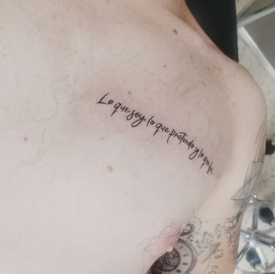 ChrisMtz30's tweet photo. @MyriamMonteCruz #21añoscontigo  #tatuaje #hastaellimite #loquesoyloquepretendoyloquefue https://t.co/vdlVeCiZHY