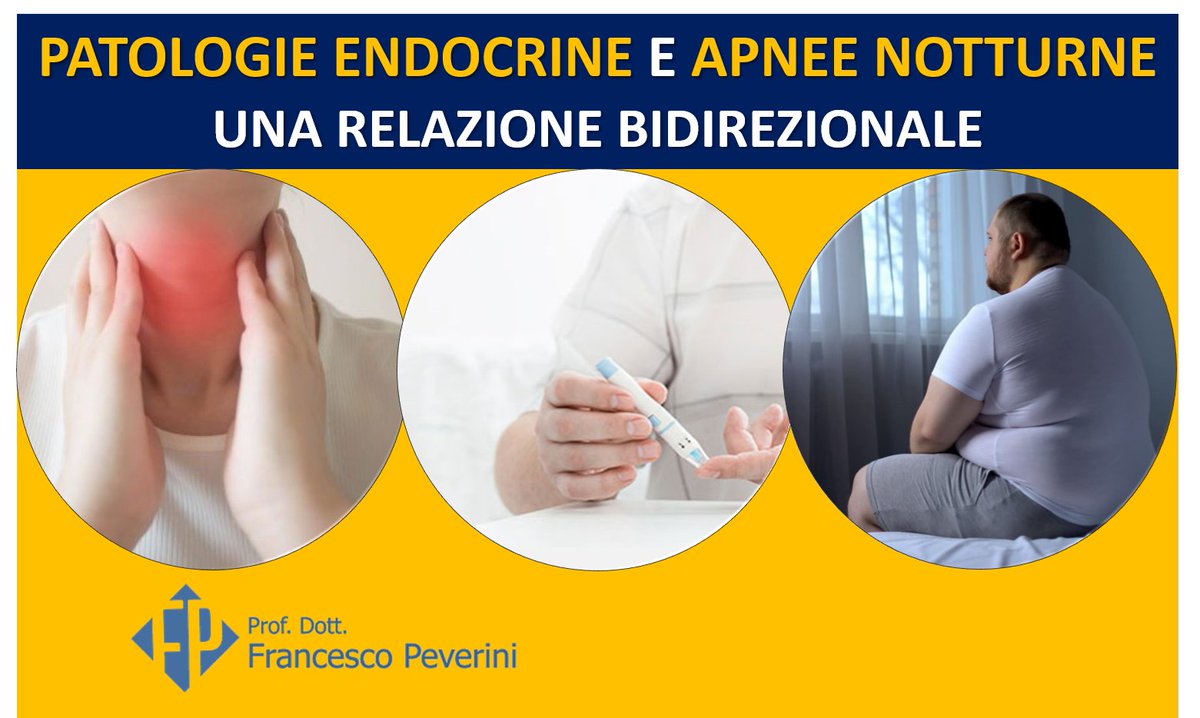 peverini_f's tweet photo. PATOLOGIE ENDOCRINE E APNEE NOTTURNE

Disturbi endocrinologici, #obesità, #ushing, #ipotiroidismo, #Diabete sono associati a un'alta frequenza di OSAS.

Endocrine disorders in obstructive sleep apnoea syndrome: A bidirectional relationship. Clinical Endocrinology. 2023. https://t.co/SNw7ZU8SL7