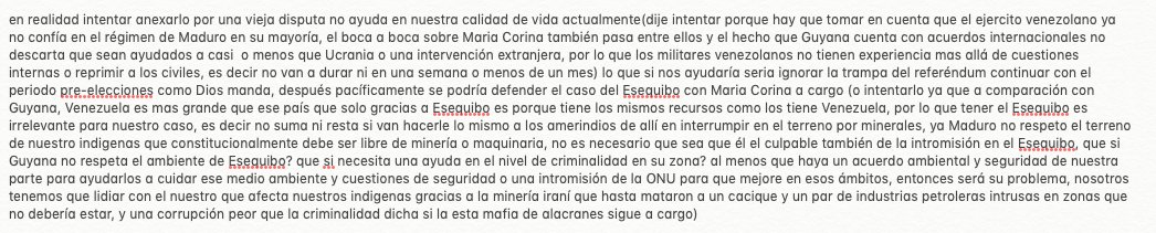 Leftbehind_moon's tweet photo. Compartan el video y estas imágenes a la mayor cantidad venezolanos posibles para que sepan lo incompatible que es el referéndum con la constitución(+ lo perjudicial que es en esta disputa para Venezuela) no voten mañana y la disputa no llegue a peor

#Vnzladebeevitarreferendum3D https://t.co/0MeMg0Z1no
