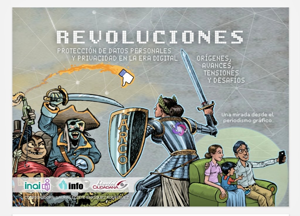 ¡Es hoy!
Libro'Revoluciones, Protección de Datos Personales y Privacidad en la Era Digital' Presentes: Comisionada @InfoCdMex @lauraenriquezr, Coordinador MTPDP @UDGVirtual_SUV @SRRIGOBERTO, de @CimtraJalisco @caguirrearias 
Académicos: @Ana_Olvera , @magdielgmg , @ivarrcor