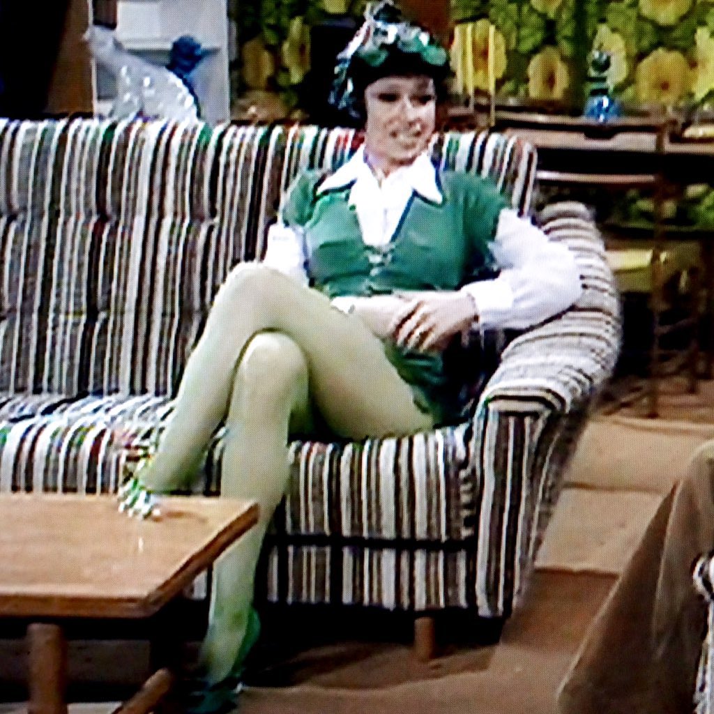 Eee pet. Sad news wur the lovalee Brigit Forsyth passin. Ah’m watchin the ‘74  Christmas Special an laughin’ oot realee lood. Haw Petah Pan ootfit waz amazin, man, woman, man, pet, man. Champion.
#WhateverHappenedToTheLikelyLads