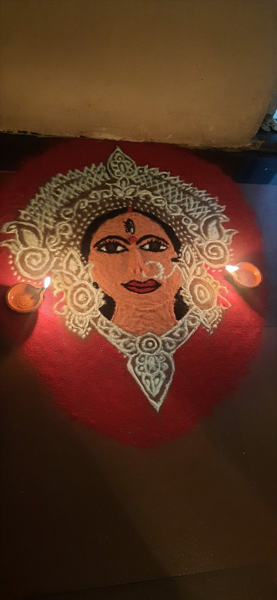 teatattler's tweet image. #tbt
The major rangoli of this year! 💗

#Diwali2023