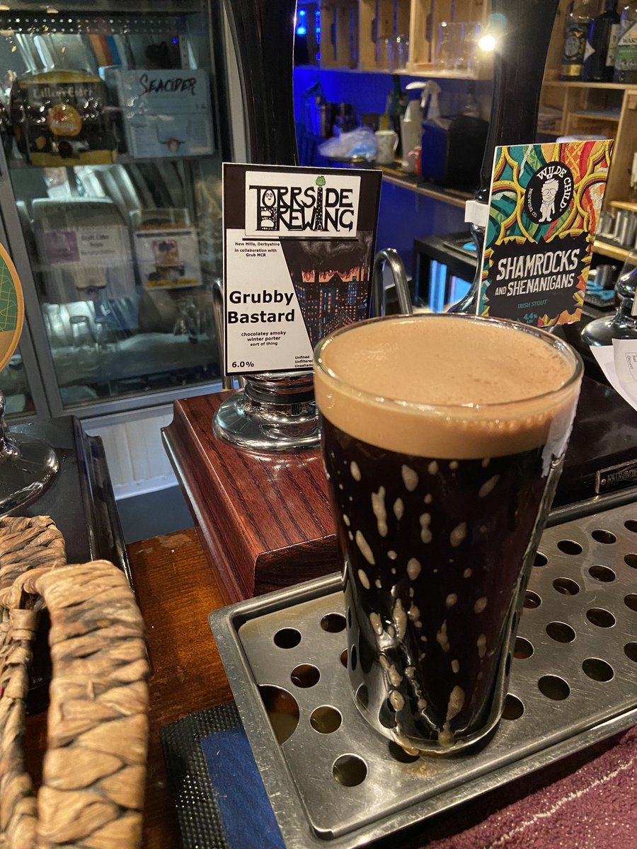 Little ol’ town of Heanor has finally reached peak cask offerings with <a href="/Torrside/">Torrside Brewing</a> Grubby Bastard, taken long enough! Only beer I was gonna have on the beer fest list 🍻