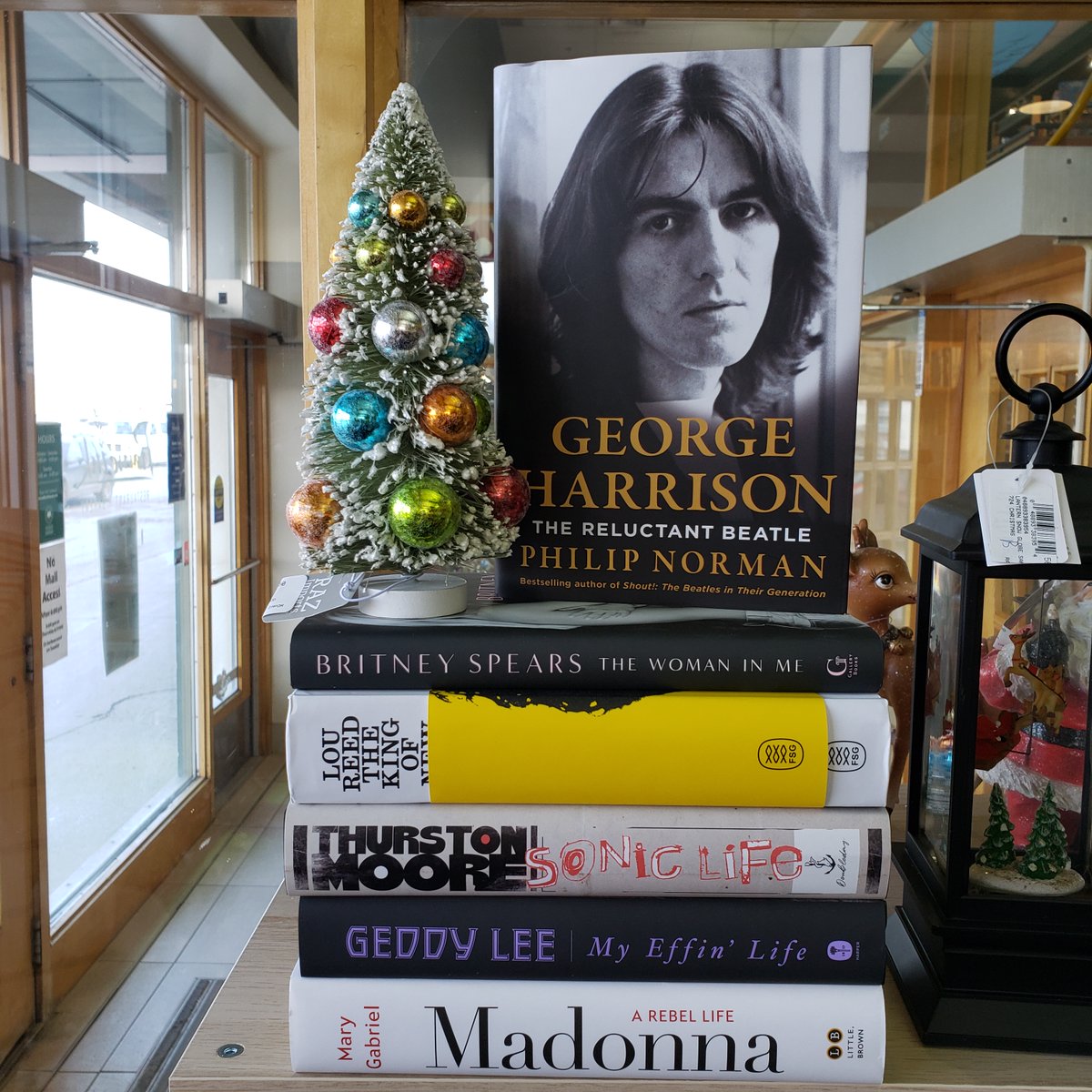 Are you a music nerd? Or have you got one on your holiday gift list? Then we've got the latest greatest music biographies to entertain and inform. From rock masters like George Harrison to Lou Reed, and pop icons like Madonna and Britney. Something for everybody!