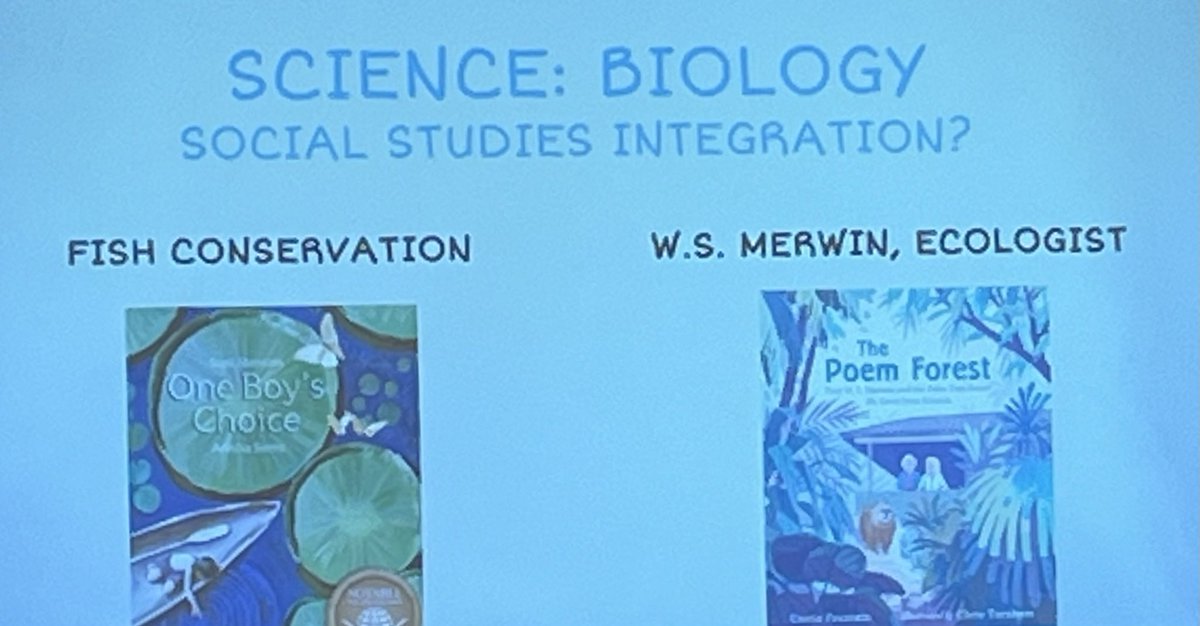 The Future is Integration: SS, STEM, &amp; Children’s Literature-  one of too many AMAZING sessions this year at the NCSS Conference! So much to take back to our teachers. <a href="/NCSSNetwork/">National Council for the Social Studies (NCSS)</a> #fcsss #NCSS2023