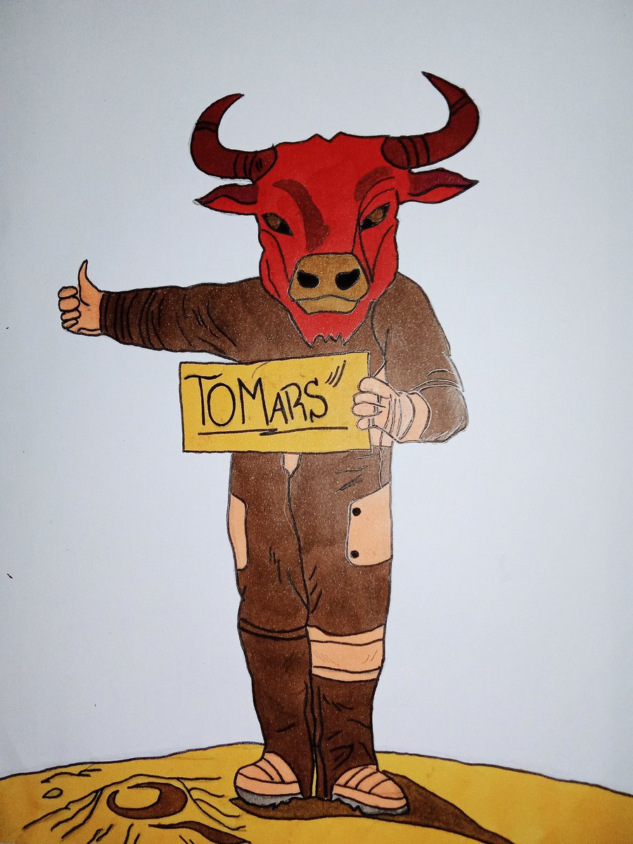 MemeCryptoz's tweet image. My original Entry for contest, original, hope you like my work and enjoy watching guys, keep support $BULL 💪😎 #BULL #BULLISH @BullToken_sol #MEME #ART