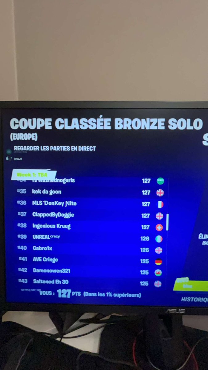 MLSftn's tweet photo. HALLUCINANT!!!! 

le jeune crack @DonkeyNite2  qui nous sort un top 36 miraculeux 

@SolaryTV @gentlemates  @FalconsEsport @RealityZoned @lyost_esport va falloir se mettre sur le dossier

ET YEN A ASSEZ LES FRATÉS 🔥🔥🔥 https://t.co/pU2R7s39x4