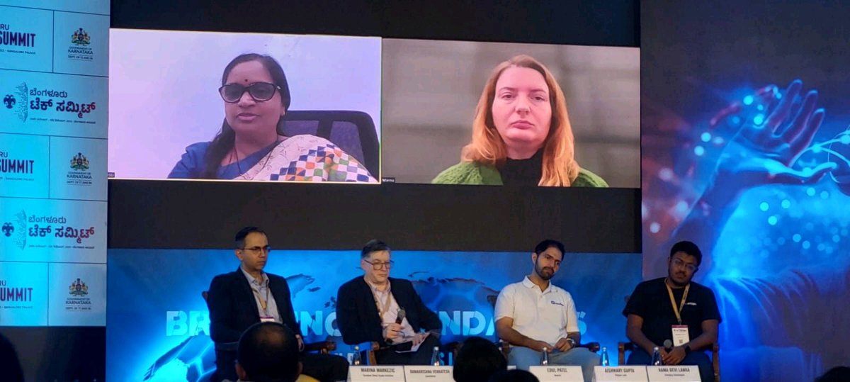 Secure_DApp's tweet photo. π SecureDApp Unveiled at Bengaluru Tech Fest 2023 π
π We're thrilled to share that SecureDApp's #Solidityshield was unveiled by honourable Minister @PriyankKharge organised by the @ITBTampa (IT BT Department, Karnataka) at the esteemed @blrtechsummit (Bengaluru Tech Fest 2023!) π₯
Our cutting-edge security solution was among the few elite brands unveiled, highlighting our commitment to revolutionizing security in the #blockchaintech space π‘οΈ
π A huge thank you to @CySecKCoE for the incredible opportunity and to everyone whose support has brought us this far. Your belief fuels our drive to redefine security in decentralized technology π
πΈ Here are some glimpses of the momentous event, where @SecureDApp took centre stage! π
Thank you for being part of our journey towards a safer, more secure tech landscape. Stay tuned for more exciting updates! π
Also, it was wonderful listening & and interacting with Mr. Dilip Chenoy CA , Aishwary Gupta, R Venkatesh (Venkat) about the ever-evolving landscape in blockchain space ππ‘οΈ
Thanks to Naveen Belgode, Shivaling Salakki, Utkarsh Bhargava & and Shiva for making the day special ππ»
#SecureDapp