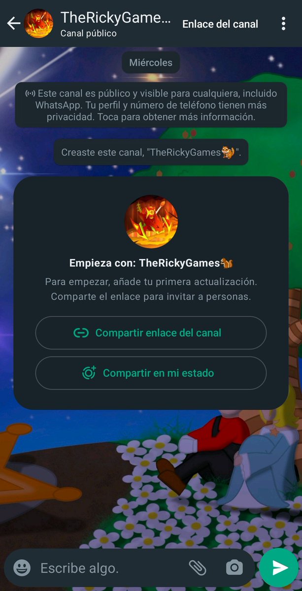 TheRickyGames03's tweet photo. HOLA NOOTS! Para que sepan más de mí y estemos más activos y me conozcan mejor, cree la comunidad más humilde en mi 💬NUEVO CANAL DE WHATSAPP💬

Únete para formar parte de la familia Noot más activa y pequeña que existe🐿🔥

https://t.co/AqTURm8oau https://t.co/QymUB8LxrZ