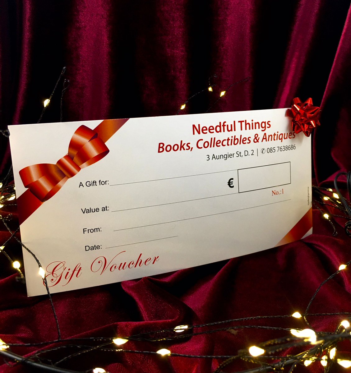 ThingsDublin's tweet photo. If your having trouble finding the right gift.... gift vouchers now available!
#dublin #antiques #antiquesdublin #Christmas #dublincity #dublinshopping https://t.co/jEH3JpKzLI