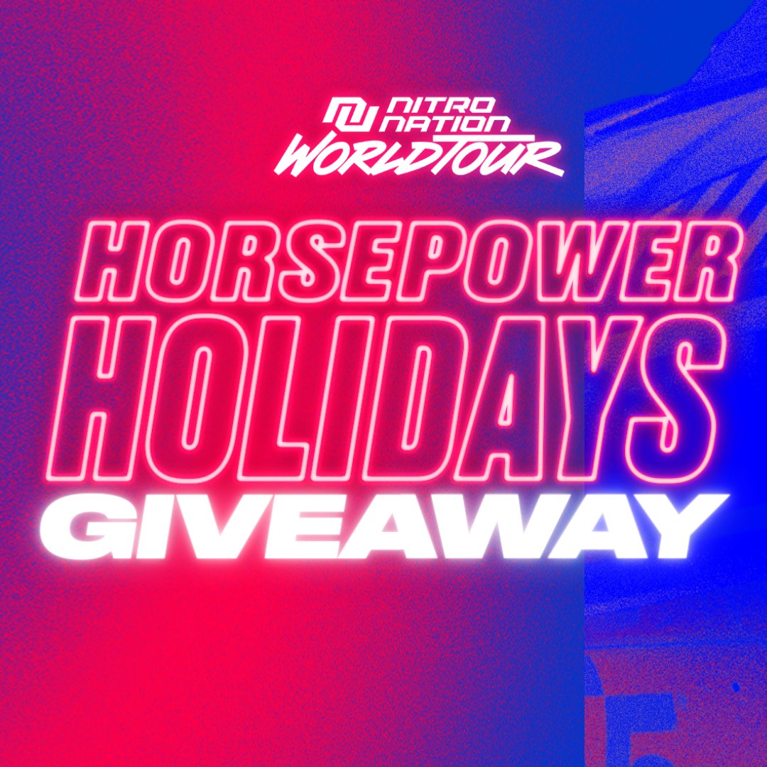 🏁 Deadmau5 Signed T-Shirt Giveaway 🏁

🎁  Day 2 of #HorsepowerHolidays: Enter to win 1 of 2 signed <a href="/deadmau5/">Goat lord</a> x DOCK75 T-shirts

🚦 Rules: 
1️⃣ Like &amp; Retweet 
2️⃣ Follow <a href="/NitroNationTour/">Nitro Nation World Tour</a>
3️⃣ Tag 3 friends

⏰ Giveaway ends in 48 hours